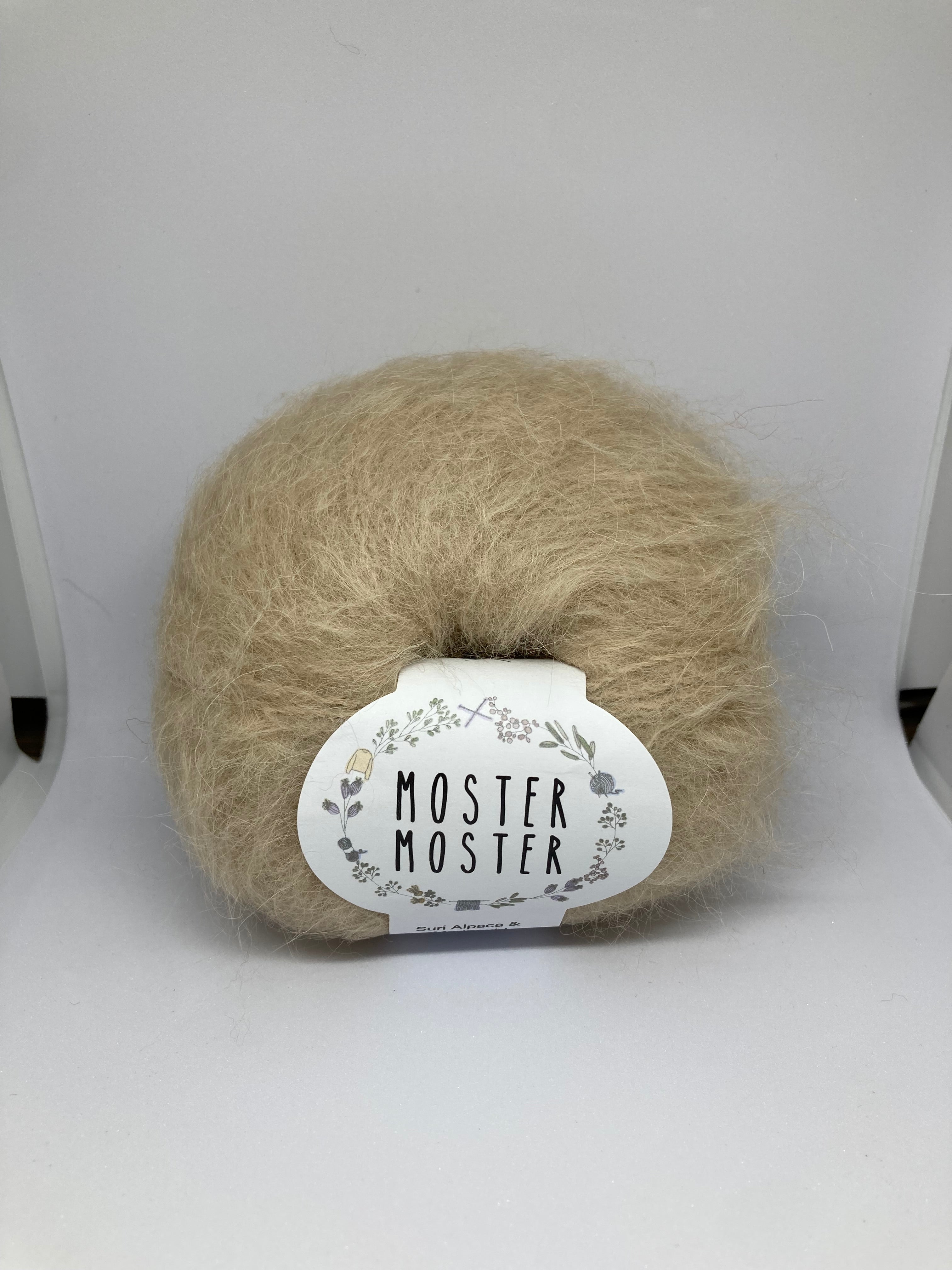 BEIGE (SURI ALPACA & MERINO WOOL)